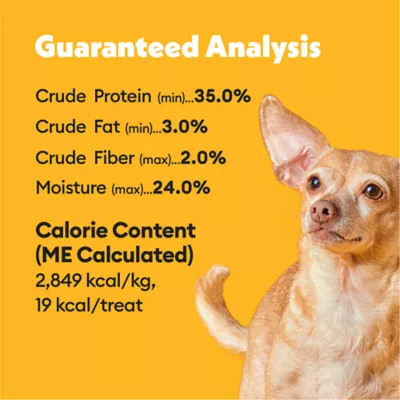 Product Wiggles and Wags Beef Jerky Cuts Dog Treats 8 OZ