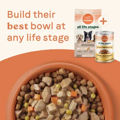 Product Canidae All Life Stages Chunky Stew Toppers All Life Stage Wet Dog Food - Chicken & Vegetable