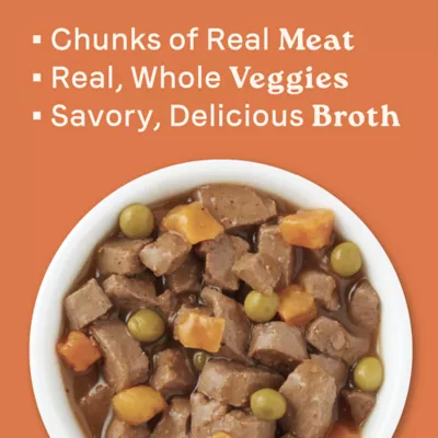 Product Canidae All Life Stages Chunky Stew Toppers All Life Stage Wet Dog Food - Beef & Vegetable