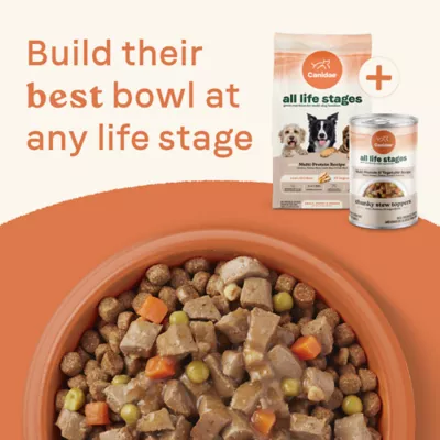 Product Canidae All Life Stages Chunky Stew Toppers All Life Stage Wet Dog Food - Multi-Protein & Vegetable