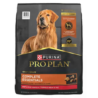 Product Purina® Pro Plan Complete Essentials Shredded Blend Adult Dry Dog Food - Beef & Rice