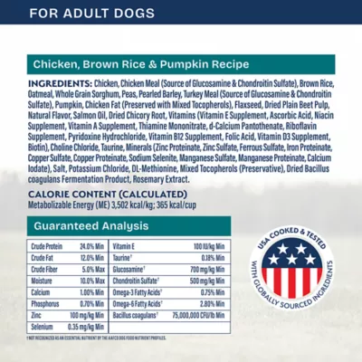 Product Natural Balance Health Protection Adult Dry Dog Food - Chicken, Brown Rice & Pumpkin