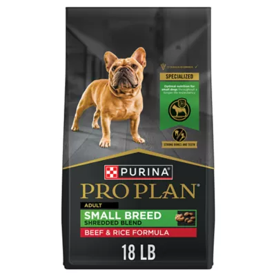 Product Purina Pro Plan Specialized Shredded Blend Small Breed Adult Dry Dog Food - Beef & Rice