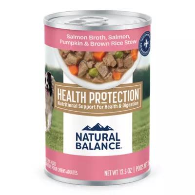 Product Natural Balance Health Protection Adult Wet Dog Food - Salmon, Pumpkin & Rice, 12.5 oz