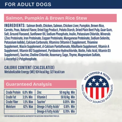 Product Natural Balance Health Protection Adult Wet Dog Food - Salmon, Pumpkin & Rice, 12.5 oz