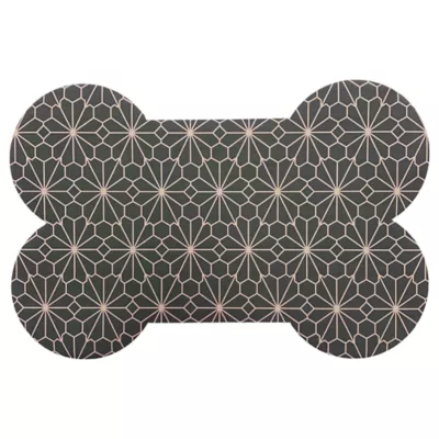 Product Washable Dog Bowl Mat Geoscope 18" x 27"