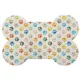 Product Washable Dog Bowl Mat Happy Paws 18" x 27"