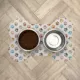 Product Washable Dog Bowl Mat Happy Paws 18" x 27"