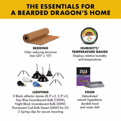 Product Zilla® Bearded Dragon Habitat Accessory Kit