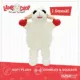 Product Multipet Lamb Chop Crinkle Squeaker Plush Dog Toy