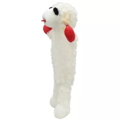 Product Multipet Lamb Chop Crinkle Squeaker Plush Dog Toy