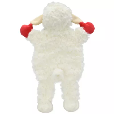 Product Multipet Lamb Chop Crinkle Squeaker Plush Dog Toy