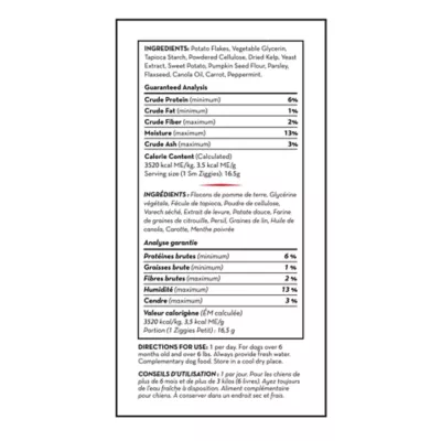 Product  KONG® Ziggies Dog Treat