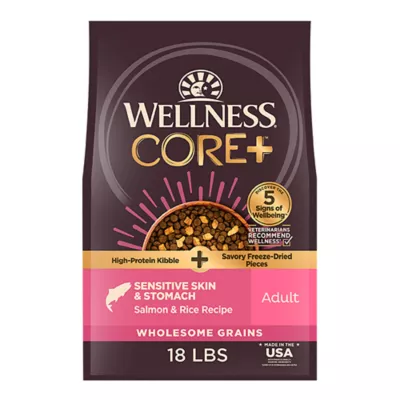 Product Wellness CORE+ Sensitive Skin & Stomach Adult Dry Dog Food - Salmon & Rice