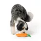 Product Joyhound® Carrot Treat Dispensing Squeaker Plush Dog Toy