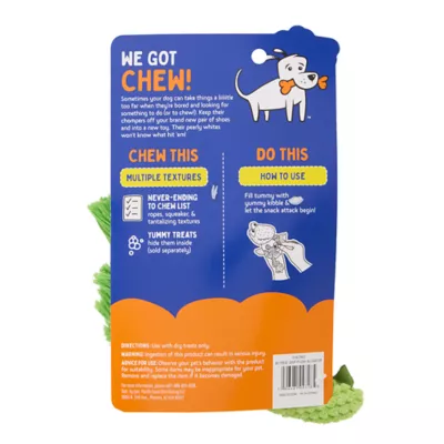 Product Joyhound® Alligator Treat Dispensing Rope Dog Toy