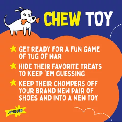 Product Joyhound® Hippo Treat Dispensing Rope Dog Toy