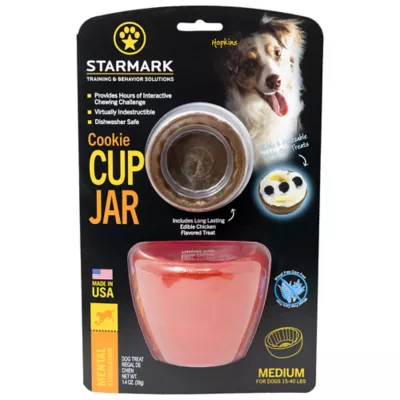 Product Starmark Everlasting Cookie Cup Dog Toy