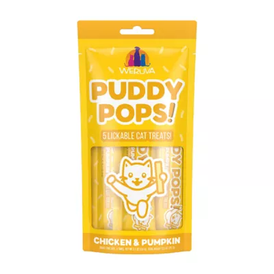 Product Weruva Puddy Pops Lickable Cat Treat - 5 CT, 2.5 OZ