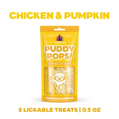 Product Weruva Puddy Pops Lickable Cat Treat - 5 CT, 2.5 OZ