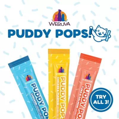 Product Weruva Puddy Pops Lickable Cat Treat - 5 CT, 2.5 OZ