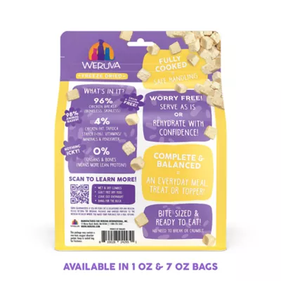 Product Weruva Freeze Dried Cat Food - Fully Cooked, Paw Lickin Chicken