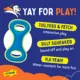 Product Joyhound® Game On Double-Handle Tug Squeaker Dog Toy