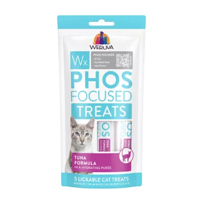 Product Weruva WX Lickable Cat Treats - Phos Focused, Puree, 5 CT, 2.5 OZ