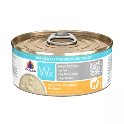 Product Weruva WX Wet Cat Food - Phos Focused, Shreds in Gravy, 5.5 OZ