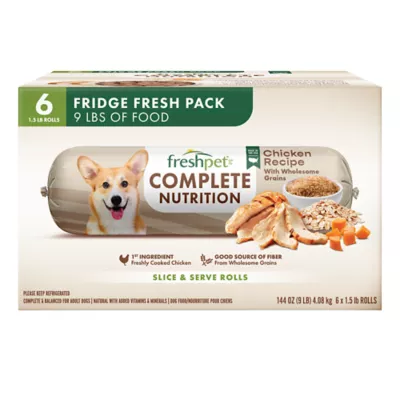 Product Freshpet Complete Nutrition Chicken Roll Multipack - 1.5 lb Rolls (6 Pack)