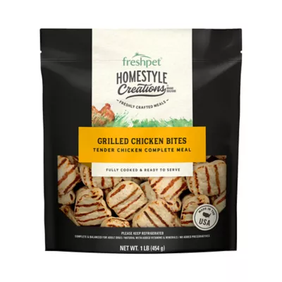 Product Freshpet Homestyle Creations Grilled Chicken Bites Adult Dog Food - 1 lb