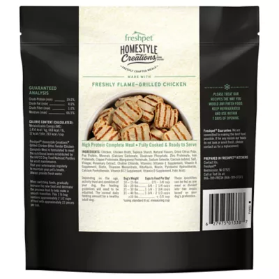 Product Freshpet Homestyle Creations Grilled Chicken Bites Adult Dog Food - 1 lb