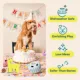 Product WOOF Birthday Pupsicle Treat Dispensing Dog Toy