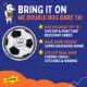 Product Joyhound® Rip Roarin' Tough® Soccer Dog Toy