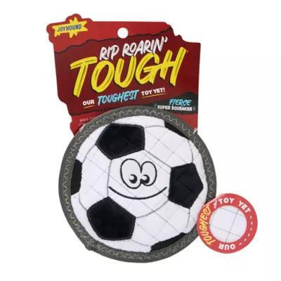 Product Joyhound® Rip Roarin' Tough® Soccer Dog Toy