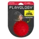 Product Playology Spiky Squeaky Beef Scent Ball Dog Toy