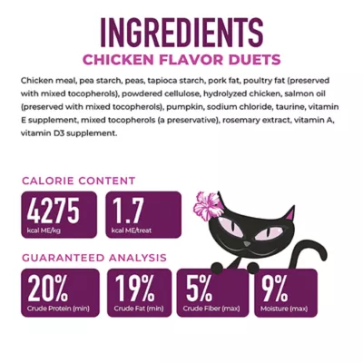 Product Tiki Cat - Adult, Duets, Cat Treats, Chicken, 2 OZ