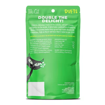 Product Tiki Cat - Adult, Duets, Treats, Tuna, 2 OZ
