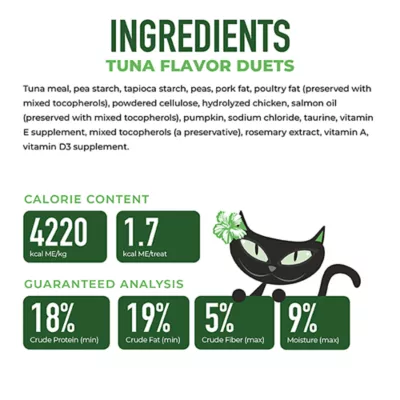 Product Tiki Cat - Adult, Duets, Treats, Tuna, 2 OZ