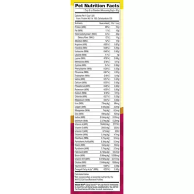 Product Meow Mix Cat - Adult, Dry Food, Gravy Bursts