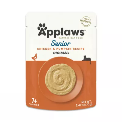 Product Applaws Cat - Senior, Mousse, 2.47 OZ