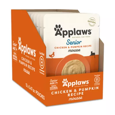 Product Applaws Cat - Senior, Mousse, 2.47 OZ