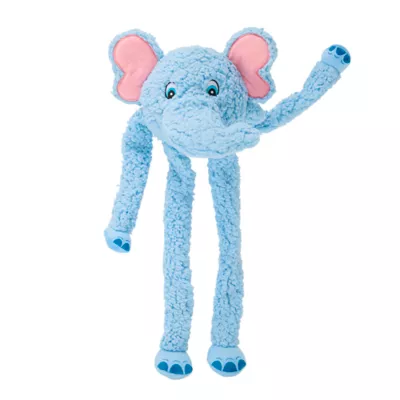 Product Joyhound® Crazy Comfy Elephant Squeaker Plush Tug Dog Toy