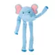Product Joyhound® Crazy Comfy Elephant Squeaker Plush Tug Dog Toy