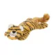 Product Joyhound® Crazy Comfy Flattie Tiger Squeaker Crinkle Plush Dog Toy