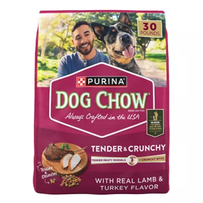 Product Purina Dog Chow Tender & Crunchy Dog Food Lamb and Turkey 30 LB