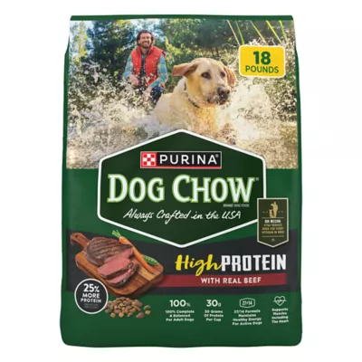 Product Purina Dog Chow High Protein Beef Dog Food