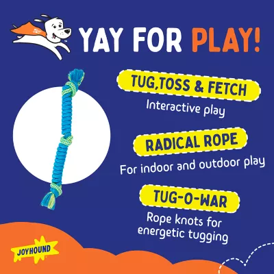 Product Joyhound® 3-Knot Tug Rope Dog Toy