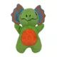 Product GMASON Dilophosaurus Squeaker Crinkle Plush Dog Toy