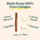 Product WOOF Collagen Sticks 6 Inch 5 Count 3.6 OZ